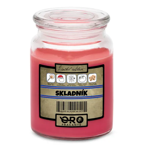 Svíčka Skladník 100% (Vůně svíčky: Višně v čokoládě)