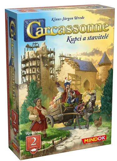 Carcassonne rozšíření 2: Kupci a stavitelé (2025) - Wrede Klaus-Jürgen