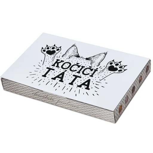 Bonboniera Kočičí táta – tlapky