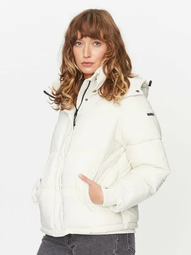 Pepe Jeans dámská béžová bunda PL402273804 M