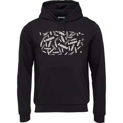 Kappa LOGO FOJO Pánská mikina, černá, velikost