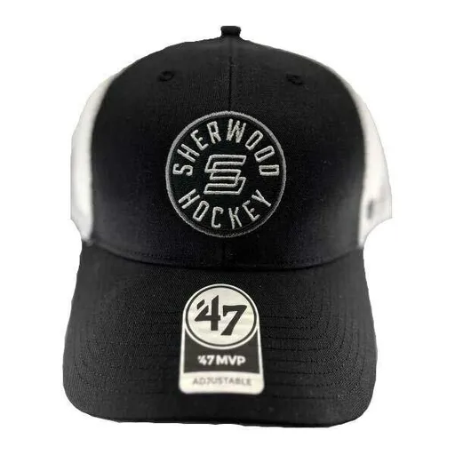 SHERWOOD HOCKEY YTH Kšiltovka, černá, velikost