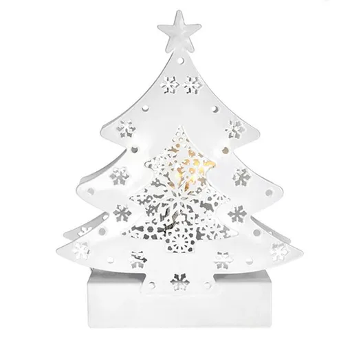 Solight LED kovový vánoční stromeček 1V218