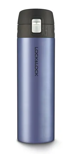LOCKNLOCK Nerezová termoska LOCK One touch 500ml safírově zlatá