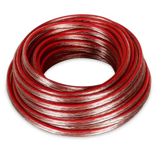 Electronic-Star Reproduktorový kabel 2 x 1,5 mm2, průhledný, 10m / + Kz