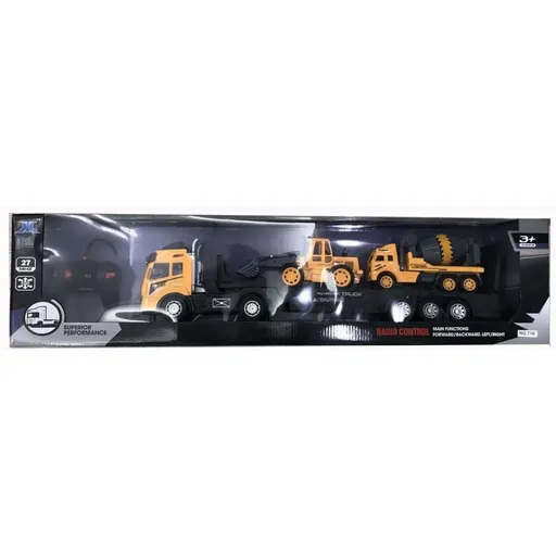 Alltoys RC nákladní vozidlo 56 cm bagr a míchačka