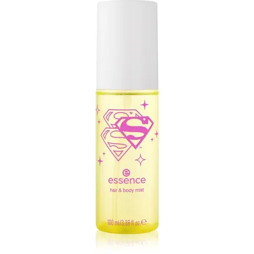 essence Superman osvěžující mlha na tělo a vlasy pro ženy 100 ml