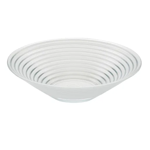 Skleněná vroubkovaná mísa Ambra - ∅ 29*8 cm Clayre & Eef