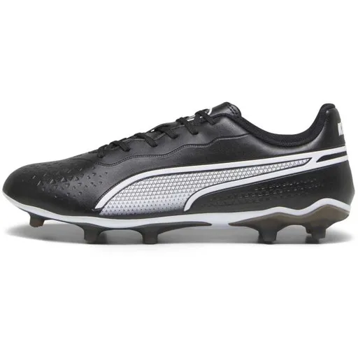 Puma KING MATCH FG/AG Pánské kopačky, černá, velikost 40.5