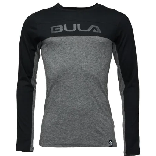 Bula RETRO Pánské merino triko, černá, velikost