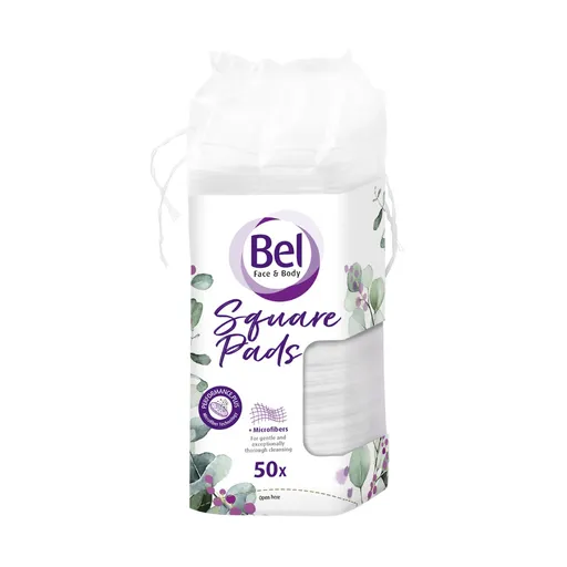 Bel Face & Body Cosmetic odličovací tampony čtvercové 50 ks