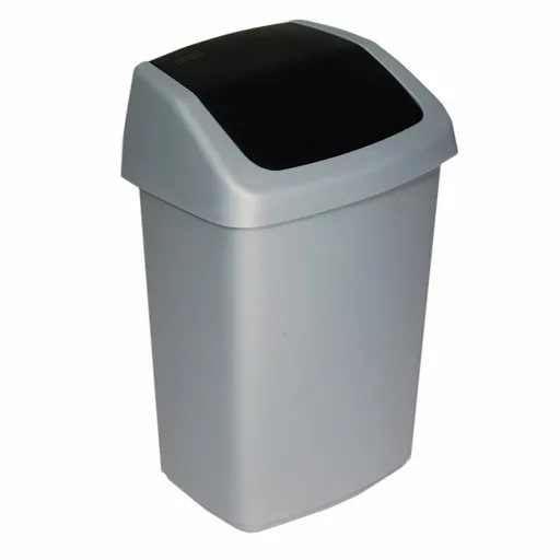 Curver Odpadkový koš Swing 10 l, šedá, 10 l