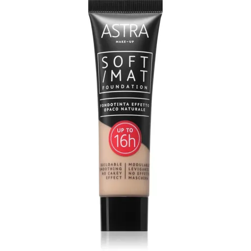 Astra Make-up Soft Mat Foundation lehký make-up odstín 003 sand 30 ml