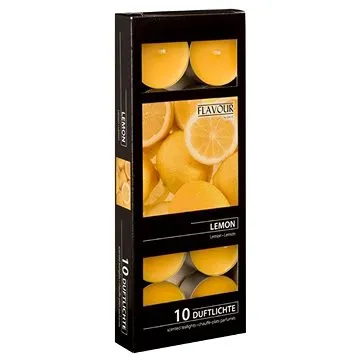 Svíčky vonné čajové 10 ks Citrón (9000153)