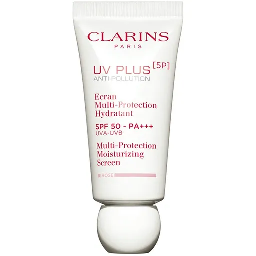 Clarins UV PLUS [5P] Anti-Pollution Rose hydratační fluid SPF 50 30 ml