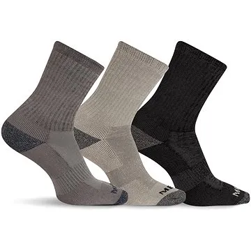 Merrell MEA33507C3B2 Wool Everyday Crew (3 packs) charcoal heather  (SPTmerr0076nad)