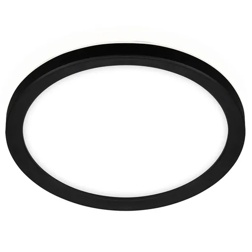 BRILONER Slim svítidlo LED panel, pr. 19 cm, 12 W, černá BRILO 7150-415