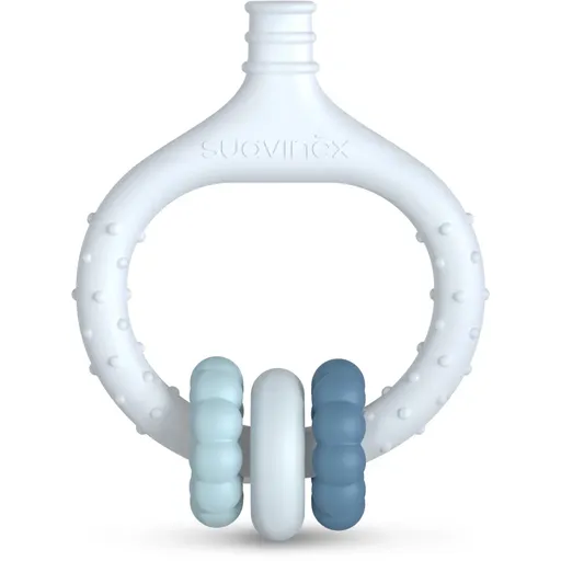 Suavinex Gum Massager kousátko 0 m+ Blue 1 ks