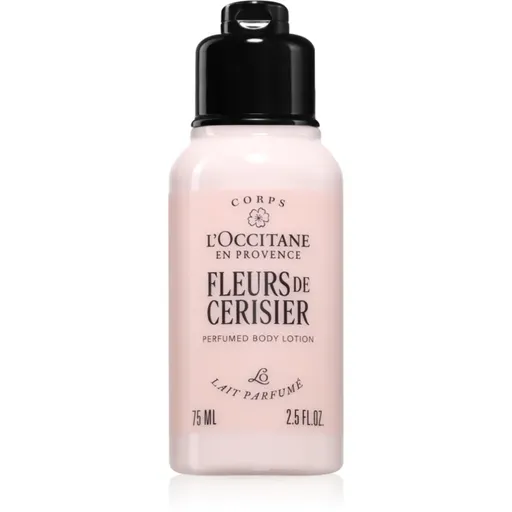 L’Occitane Fleurs de Cerisier Perfumed Body Lotion parfémované tělové mléko třešňový květ 75 ml