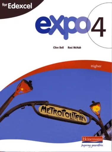 Expo 4 for Edexcel Higher Student Book - Rosi McNab, Clive Bell