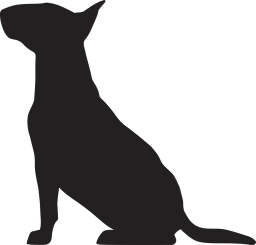 Vsepropejska Bulteriér 5 dřevěná dekorace na zeď Rozměr (cm): 36 x 38