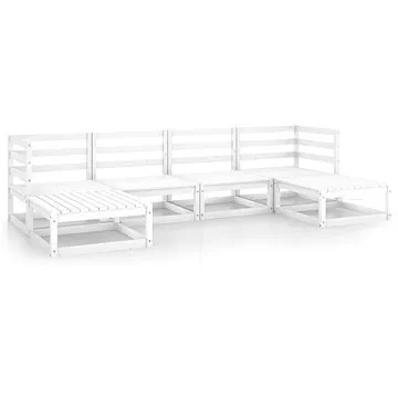 6dílná zahradní sedací souprava masivní borovice, 3076065 (3076065)