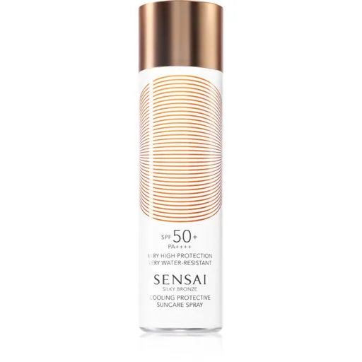Sensai Silky Bronze Cooling Protective Suncare Spray ochranný sprej proti slunečnímu záření SPF 50+ PA ++++ 150 ml