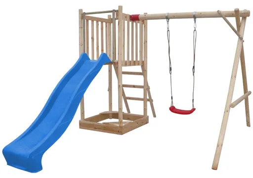 Detské ihrisko Marimex Play Basic 006 + modrá šmykľavka