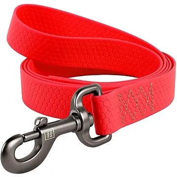 Waudog Vodítko voděodolné Collartex červené 122 cm/1,5 cm (4823089314075)