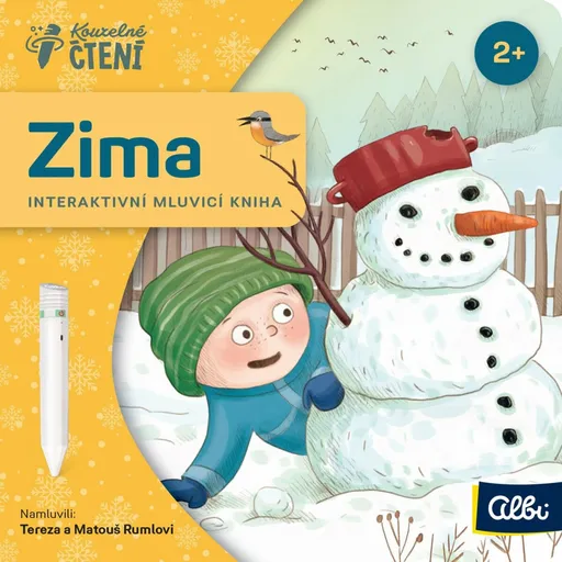 Minikniha pro nejmenší - Zima - Kouzelné čtení Albi