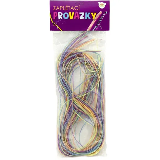 Teddies Zaplétací provázky barevné 100cm 35ks