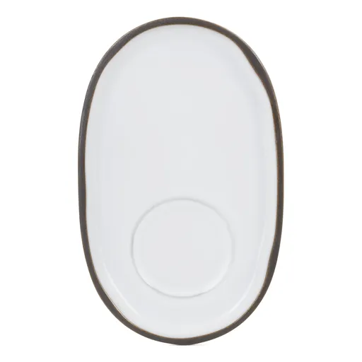 Podšálek bílý White Cumulus CARACTERE REVOL