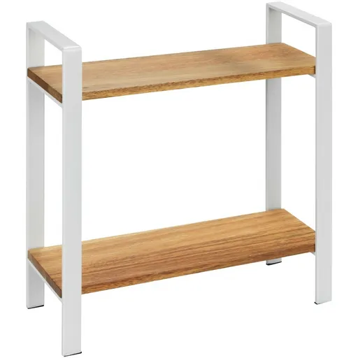 Wenko Kuchyňská police z akácie Louisa, 2 patra, 32 × 11 × 33 cm