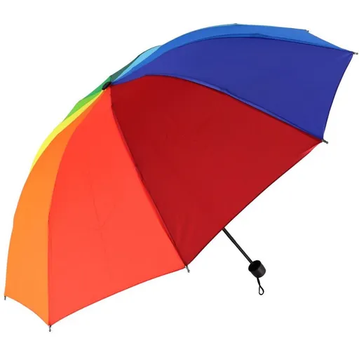 Deštník skládací barevný 25 cm