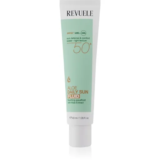 Revuele Aloe Daily Sun Fluid SPF 50+ lehký ochranný fluid SPF 50+ 40 ml