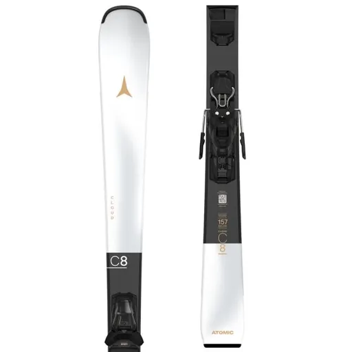 Atomic CLOUD C8 + M10 GW Dámské sjezdové lyže, bílá, velikost