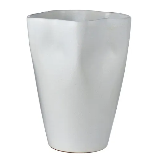 ORGANIC Váza 30 cm - bílá