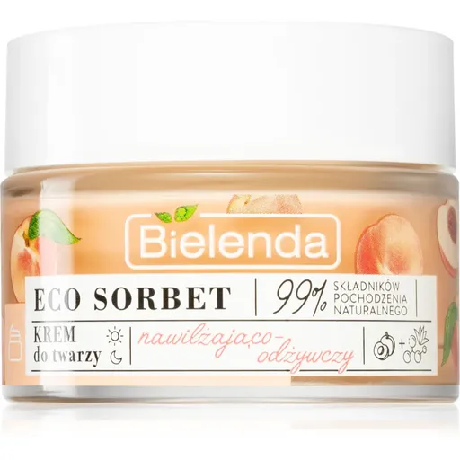 Bielenda Eco Sorbet Peach hydratační a vyživující krém 50 ml