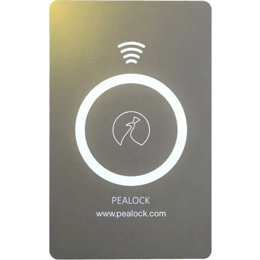 Pealock NFC KARTA Karta k zámku, černá, velikost