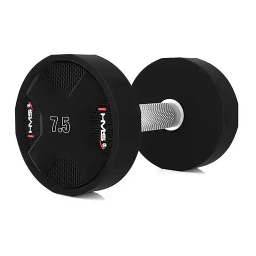 HMS HPC 7,5 KG Jednoruční činka, černá, velikost