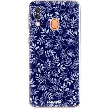 iSaprio Blue Leaves pro Samsung Galaxy A40 (bluelea05-TPU2-A40)