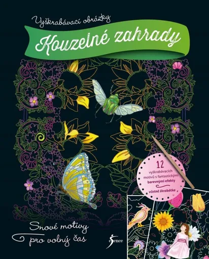 Vyškrabávací zábava Kouzelné zahrady