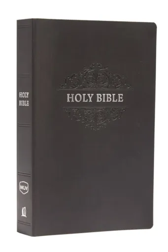 NKJV, Holy Bible, Soft Touch Edition, Leathersoft, Black, Comfort Print - Zondervan