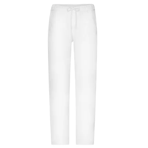 James & Nicholson (Daiber) Pánské bílé pracovní kalhoty JN3004 - Bílá | 52