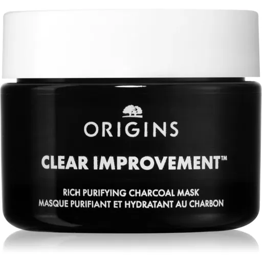 Origins Clear Improvement® Rich Purifying Charcoal Mask čisticí maska s aktivním uhlím 30 ml