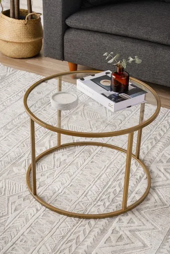 Konferenční stolek Berlin - Gold 60