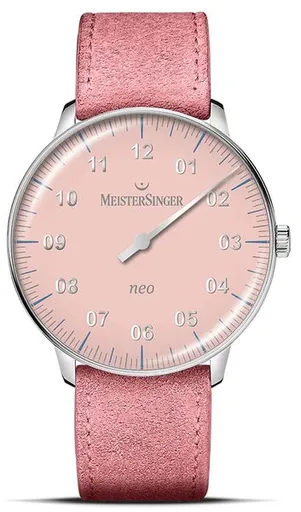 MeisterSinger Neo Special S-NES921S - Růžový kožený řemínek