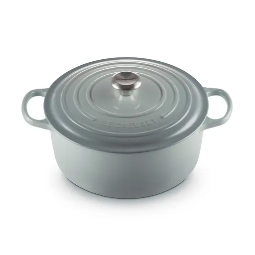 Kastrol SIGNATURE 28 cm, 6,7 l, SEA SALT, litina, Le Creuset