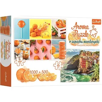 Trefl Puzzle Vůně mandarinek 1000 + 500 dílků (5900511916843)