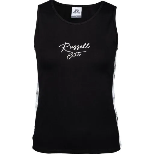 Russell Athletic T-SHIRT Dámské tričko, černá, velikost